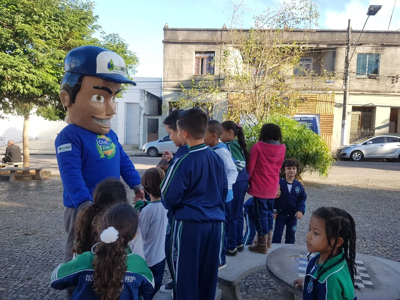 descarte de óleo