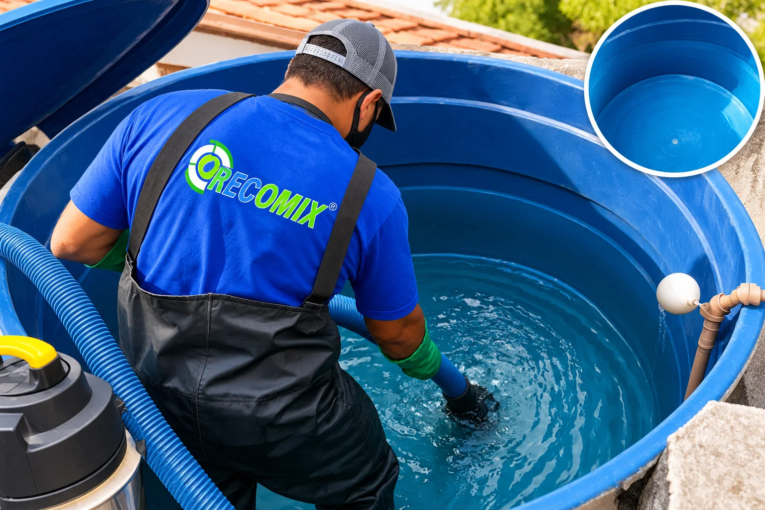 limpeza de caixa d água